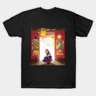 Cat door god T-Shirt